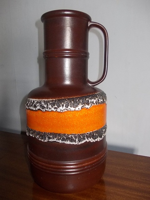 Large German Handled Vase 40cm