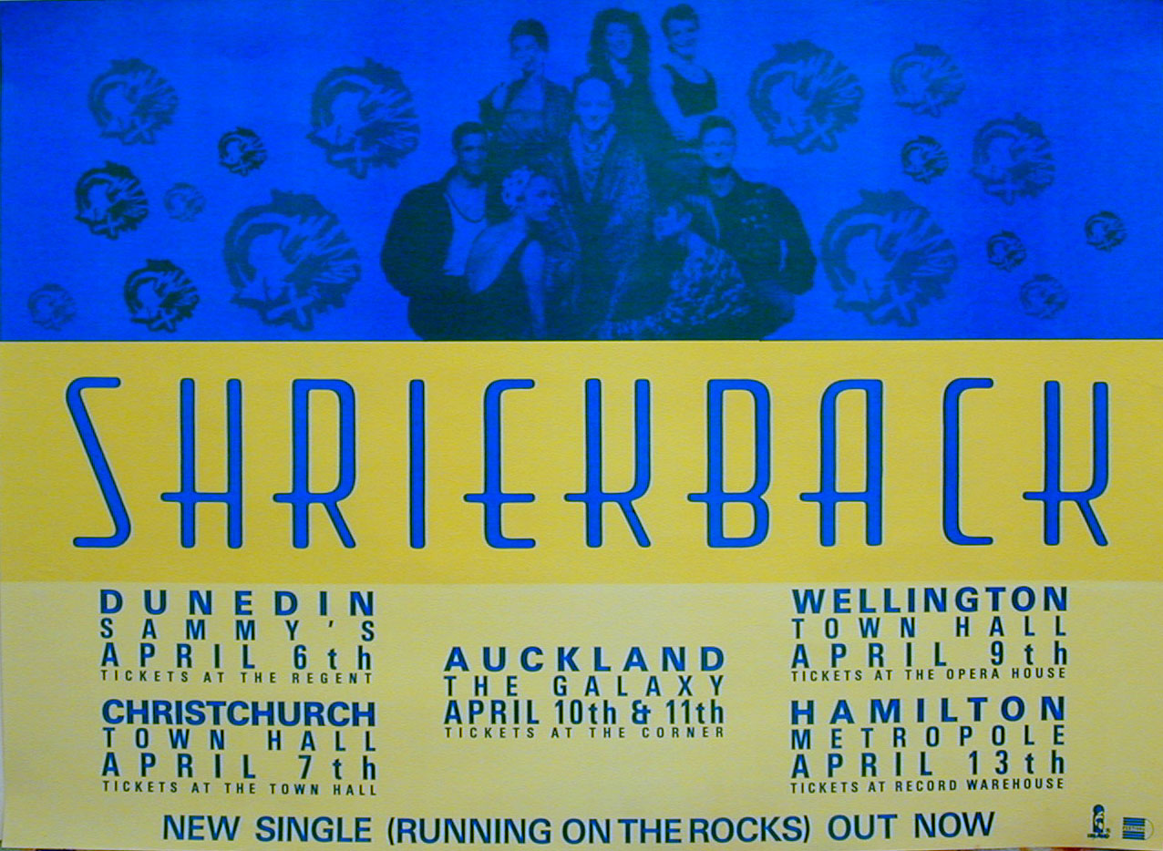 Shriekback- New Zealand Tour