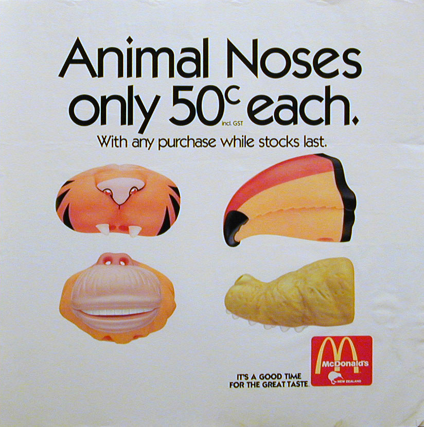 McDonalds Animal Noses