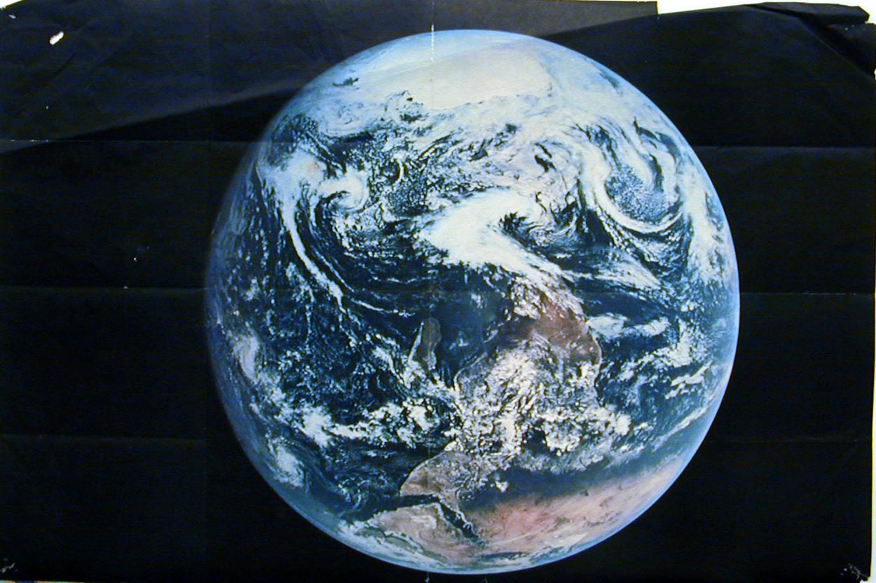 Poster of Earth from space